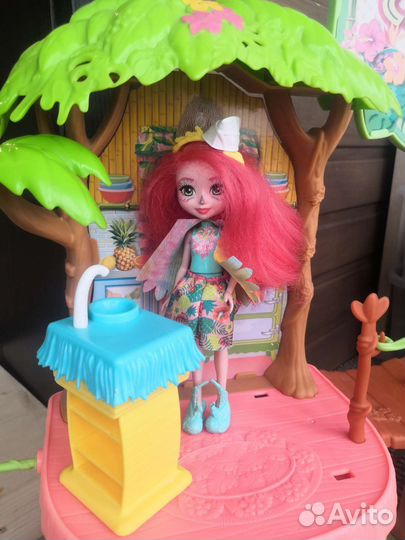 Enchantimals Джунгли кафе/Домик попугая