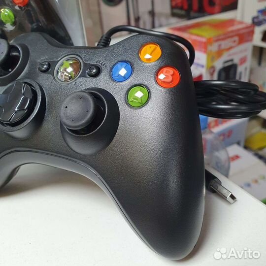 Геймпад Xbox 360 проводной (новый)