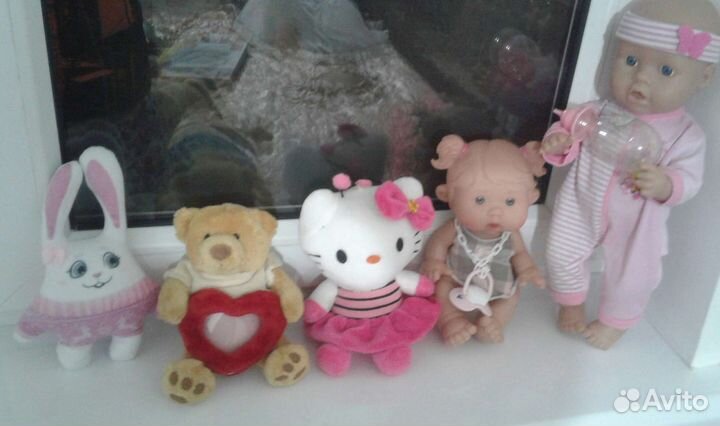 Детские игрушки пакетом для девочки