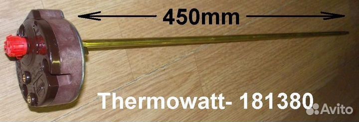 Термостат в/н RTS3+R 450mm (20A-250V) 65/73C, зам