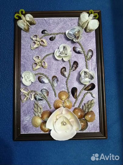 Картина из ракушек
