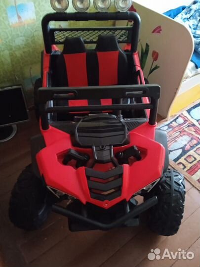 Детский электромобиль на двух человек