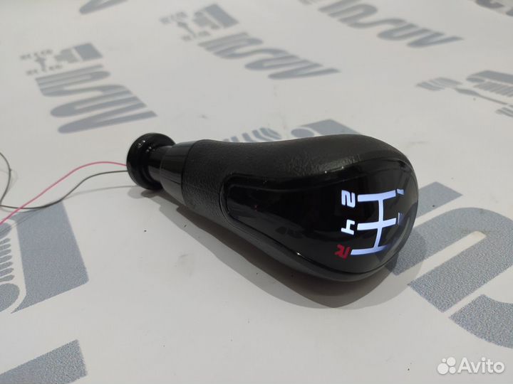 Ручка кпп Led Нива тип веста белый свет+черная