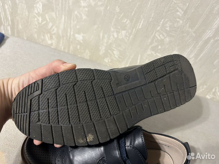 Туфли школьные для мальчика 38