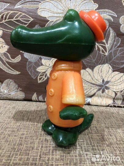 Игрушка крокодил Гена СССР