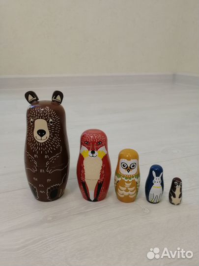 Развивающие игры для малышей из дерева