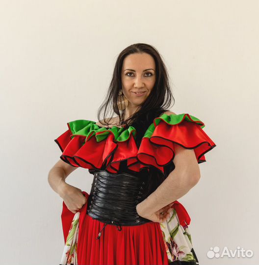 Блуза фламенко