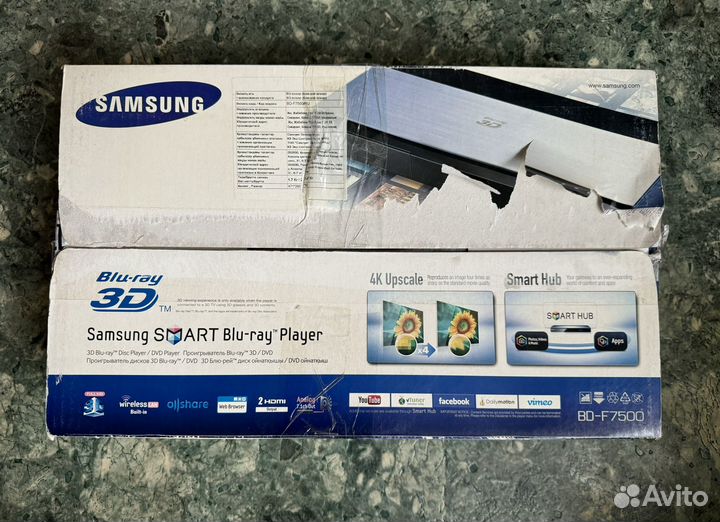 Проигрыватель для BLU-RAY дисков Samsung BD-F7500