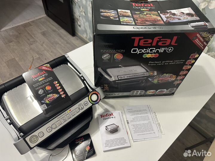 Электрогриль tefal новый