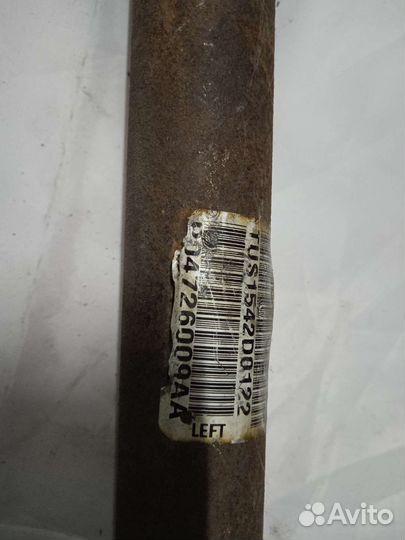 Привод шрус полуось dodge charger