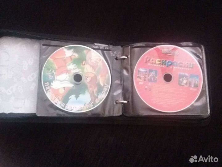 Папки-сумки для CD-дисков на замке