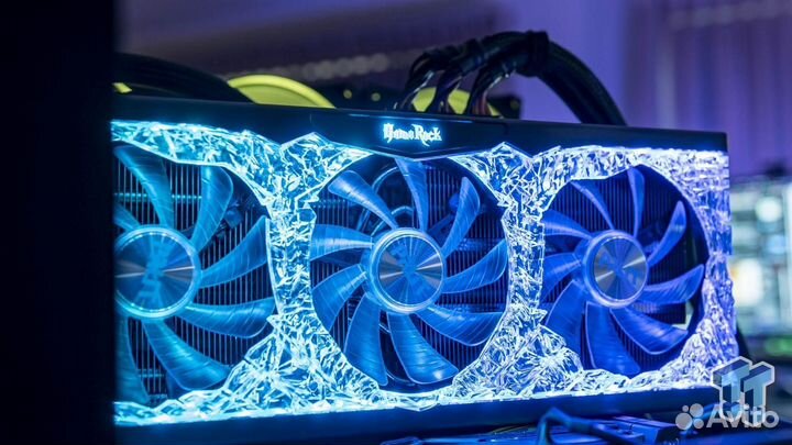 Красивая Gamerock rtx 3070 ti
