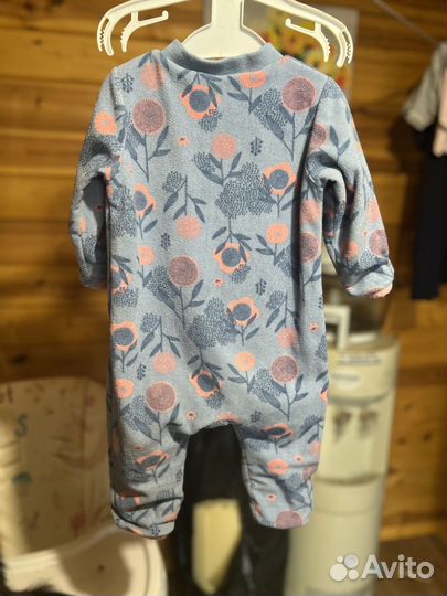 Флисовый комбинезон