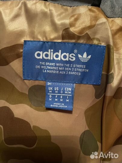 Пуховик мужской adidas originals