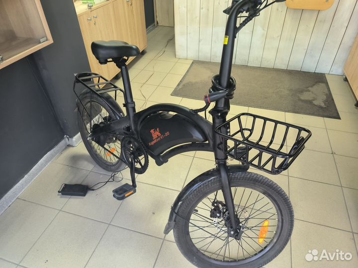 Электровелосипед Kugoo Kirin V1-20 черный