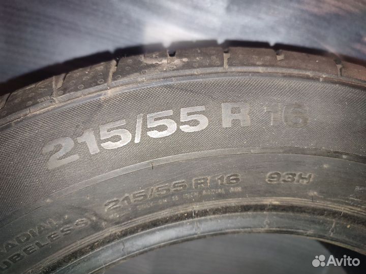 Шина Continental летняя новая 215/55 R16