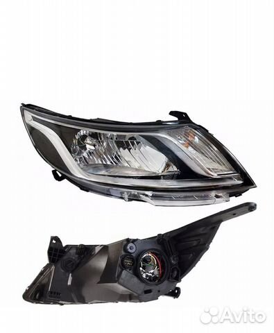 Передняя правая фара на Kia Rio 3 2013