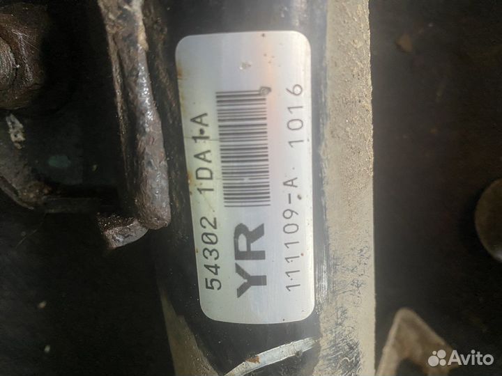 Стойка амортизатора передняя nissan x-trail