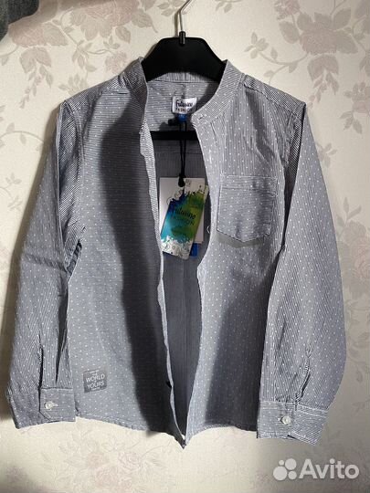 Сорочка верхняя для мальчика новая