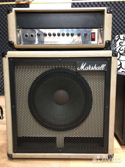 Басовый комбоусилитель Marshall 35/30 Басовый стэк