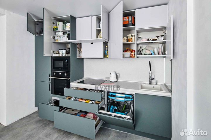 Кухня без ручек