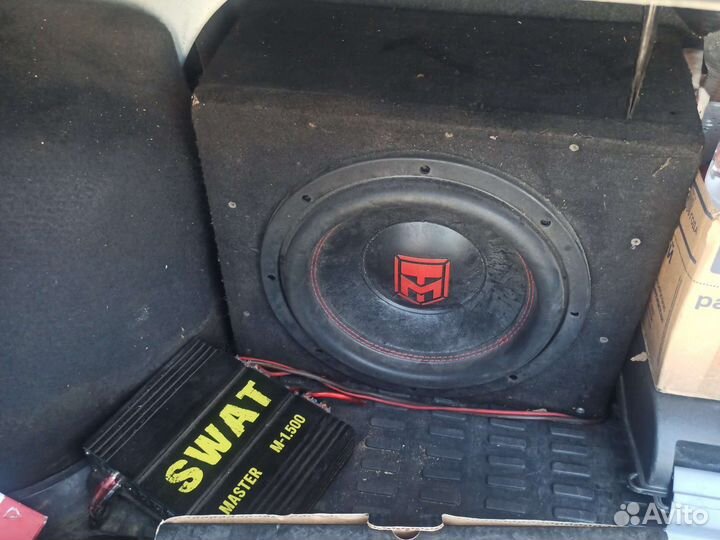 Сабвуфер Урал молот 12 короб комплект