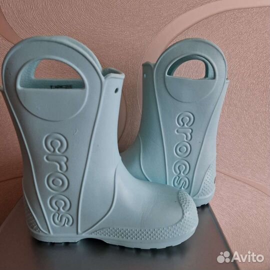 Сапоги сабо crocs 31-32