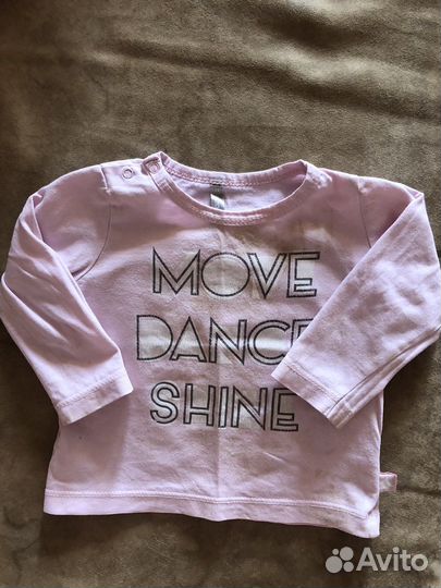 Детские вещи 68-74 на девочку пакетом