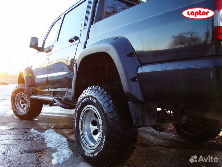 Расширители колесных арок UAZ Patriot Pickup