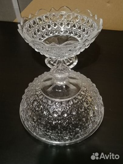 Конфетница на ножке СССР