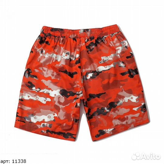 Шорты (M-XXL) красные