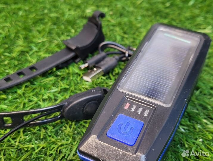 Фонарь передний на солнечной батарее