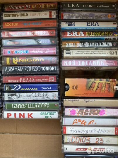 Аудио кассеты магнитофоннные