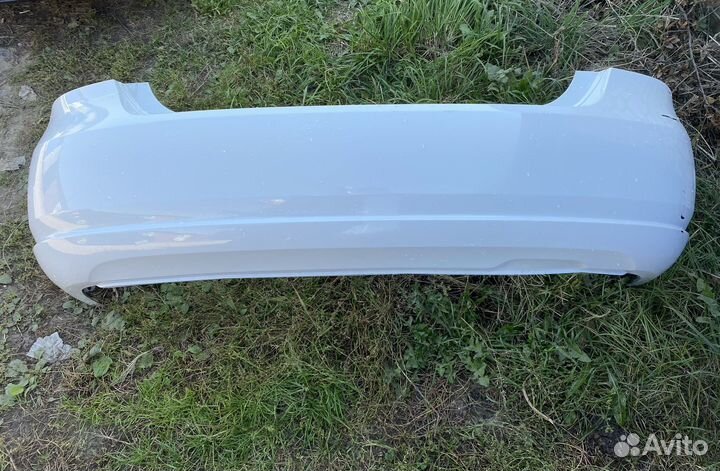 Задний бампер на volkswagen polo 5