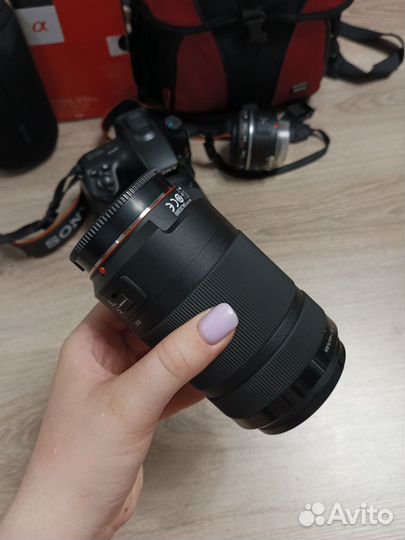 Зеркальный фотоаппарат Sony A65 Alpha + 2 об