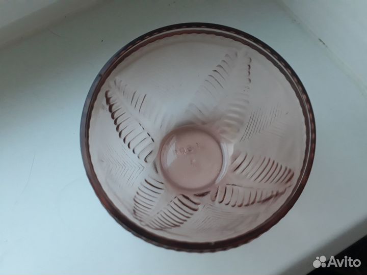 Вазочка для варенья, стекло, СССР