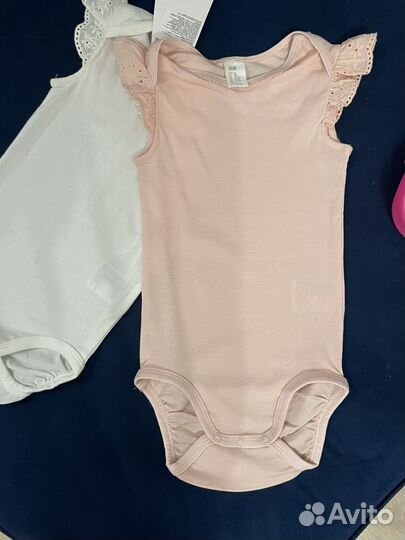 Новые боди 2шт H&M