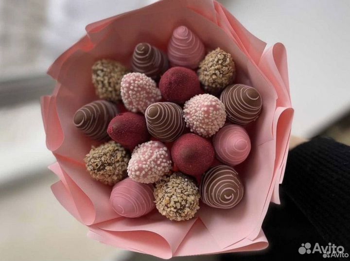 Шоколадные цветы