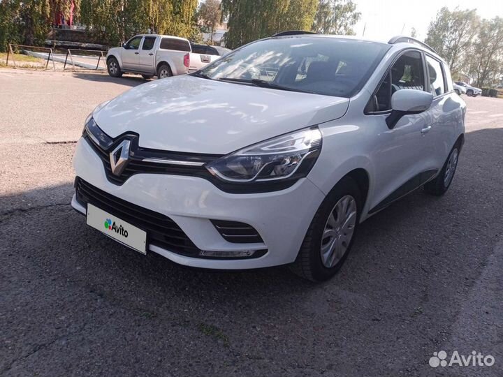 Renault Clio 2019 Р±РµР»С‹Р№