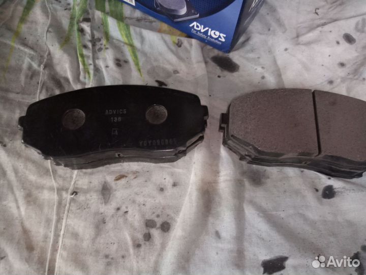 Тормозные колодки advics SN 136