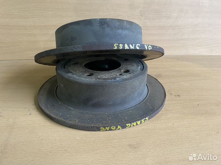 Диски тормозные задние ssangyong kyron