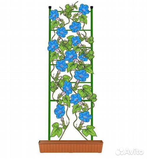 Шпалеры, арки, цветочницы