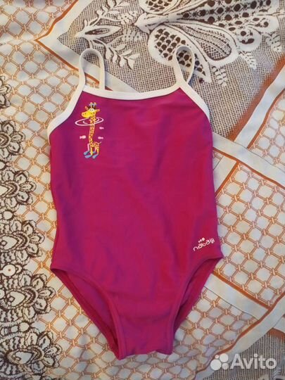 Купальник слитный для девочки