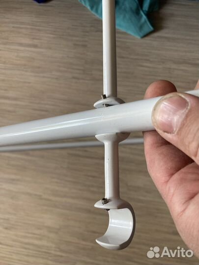 Карнизы для штор двухрядный металлический