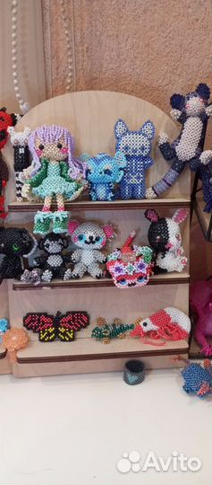 Игрушки из бисера