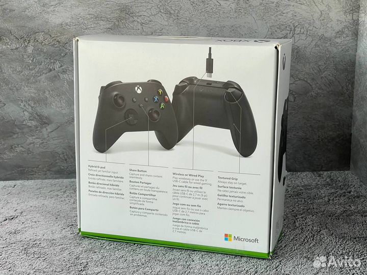 Геймпад Xbox Черный Carbon Black