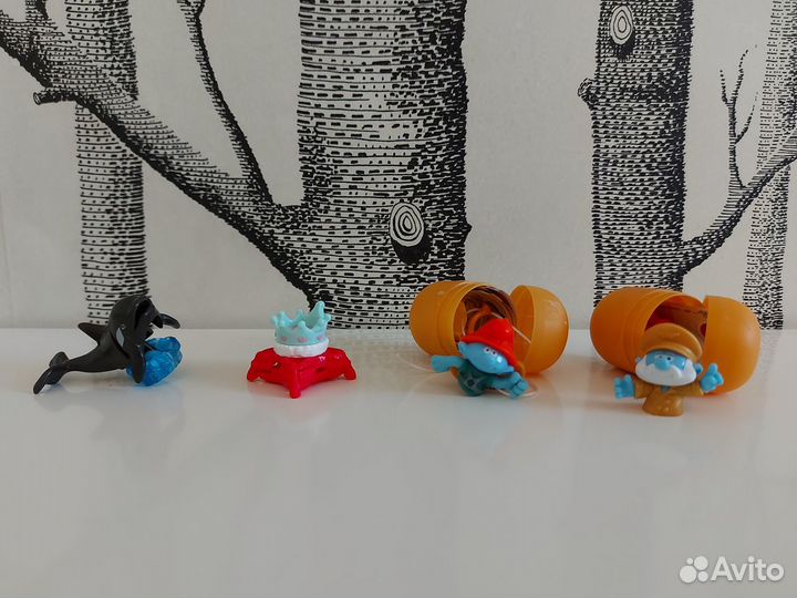 Смурфики 2022 киндер сюрприз