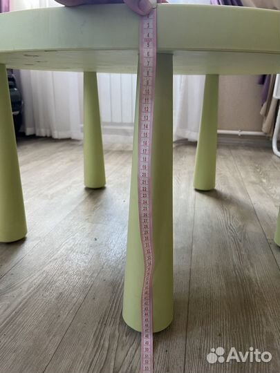 Стол детский икеа круглый маммут