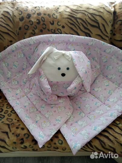 Одеяло и подушка - игрушка