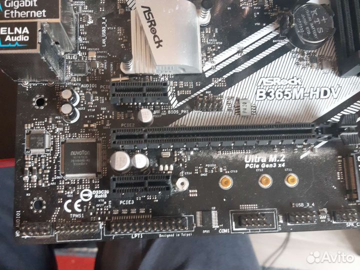 Intel core i5 9400f, Материнка ASRock B365M-HDV